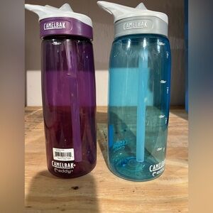 Set of two Camelbak water bottles